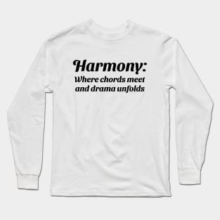 Harmony definition Long Sleeve T-Shirt